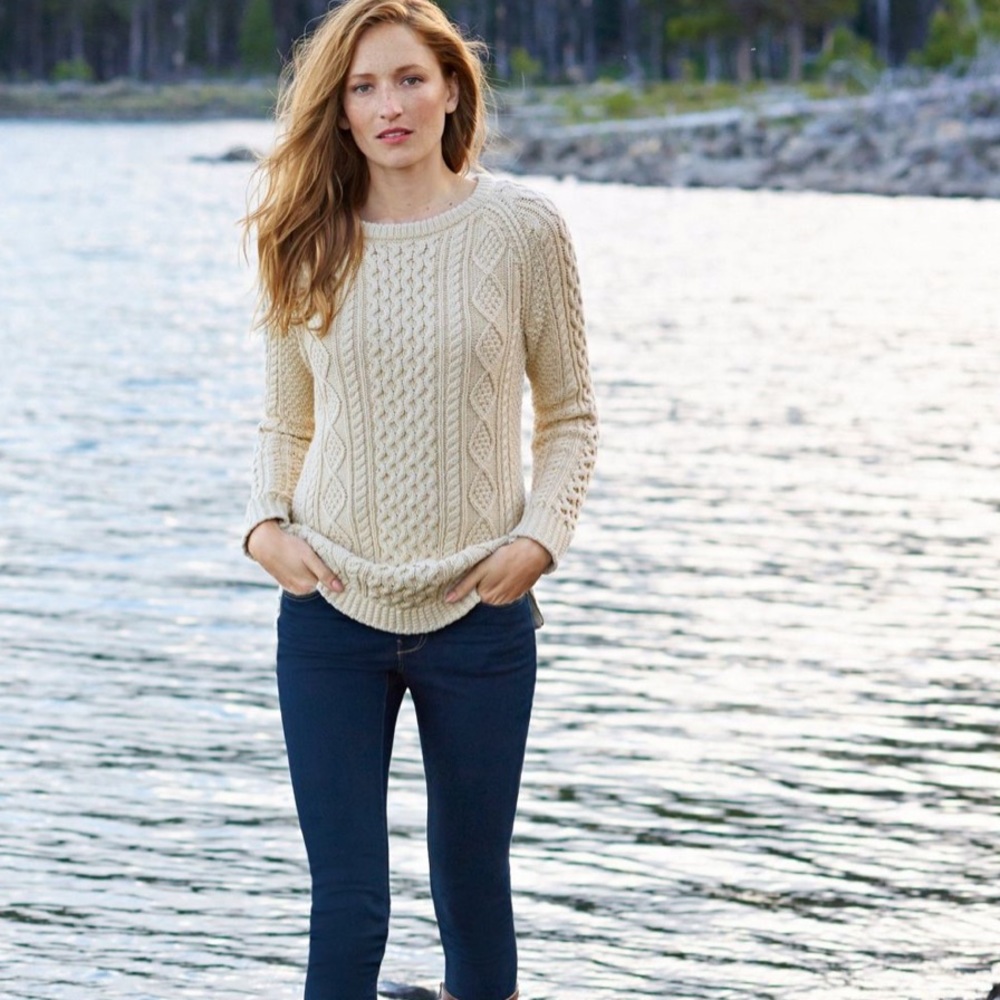 L.L. Bean Women’s Fisherman Sweater